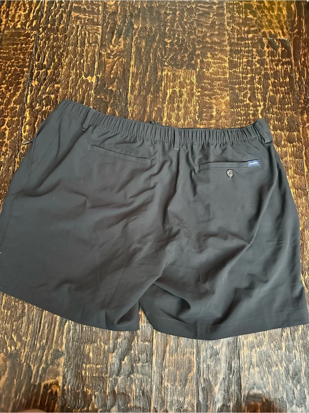 chubbies Black the everywear button front/zipper & Drawstring Shorts 6” L